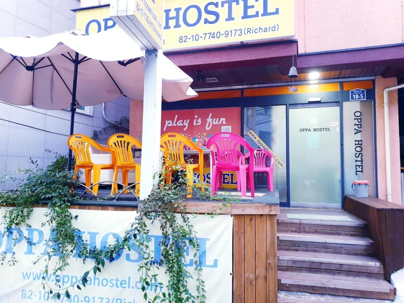 Oppa Hostel Sinchon-Hongdae Seoul Eksteriør billede